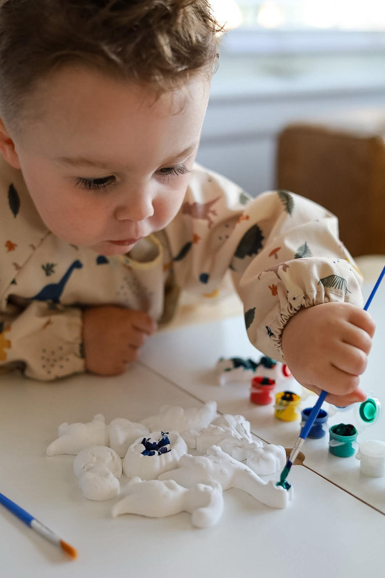 Ensemble de figurines en plâtre à peindre – Espace